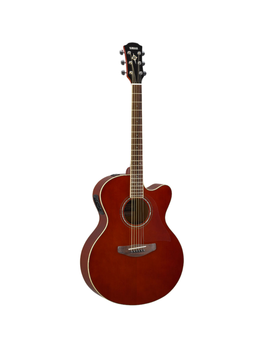 Yamaha CPX600 Root Beer Acoustic Guitar