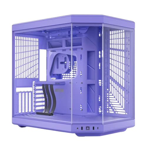 HYTE Y70 E-ATX Mid Tower Taro Milk Case