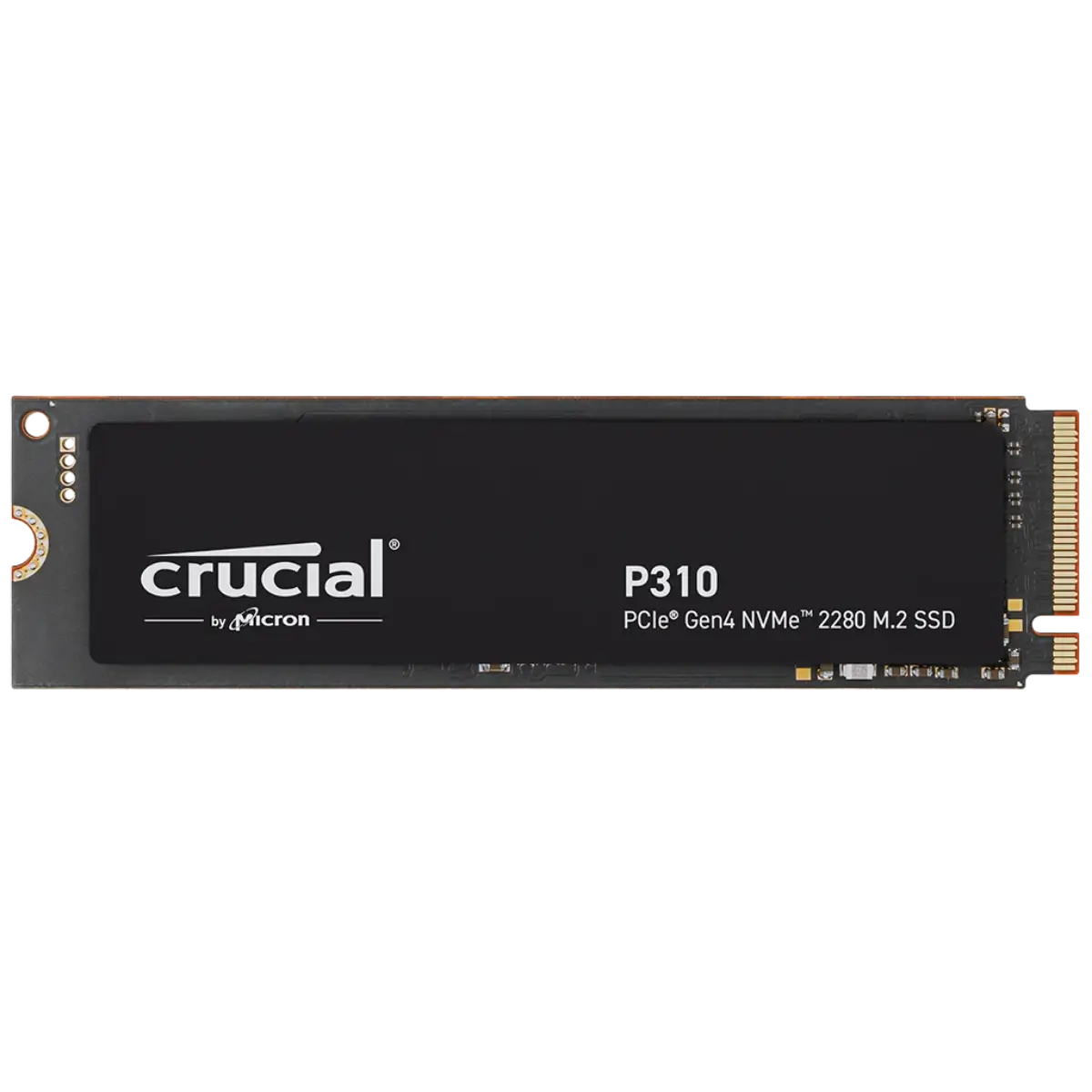 Crucial P310 1TB Internal SSD | M.2 2280 Form Factor | PCIe Gen4 x4 NVMe 2.0 | Read Speeds up to 7100MB/s | Write Speeds up to 6000MB/s | 3D NAND Technology | 5-Year Limited Warranty