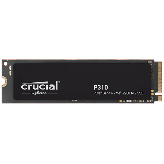 Crucial P310 1TB Internal SSD | M.2 2280 Form Factor | PCIe Gen4 x4 NVMe 2.0 | Read Speeds up to 7100MB/s | Write Speeds up to 6000MB/s | 3D NAND Technology | 5-Year Limited Warranty