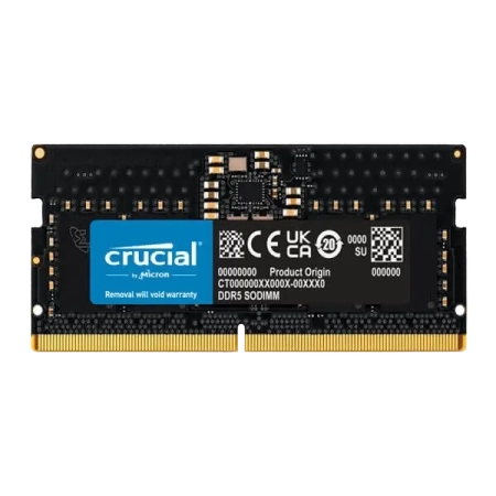 Crucial 8GB (8GBx1) DDR5 4800MHz Laptop RAM