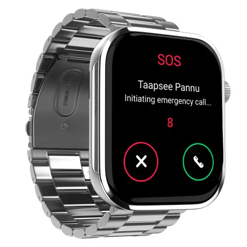 Noise ColorFit Pro 5 Max Elite silver