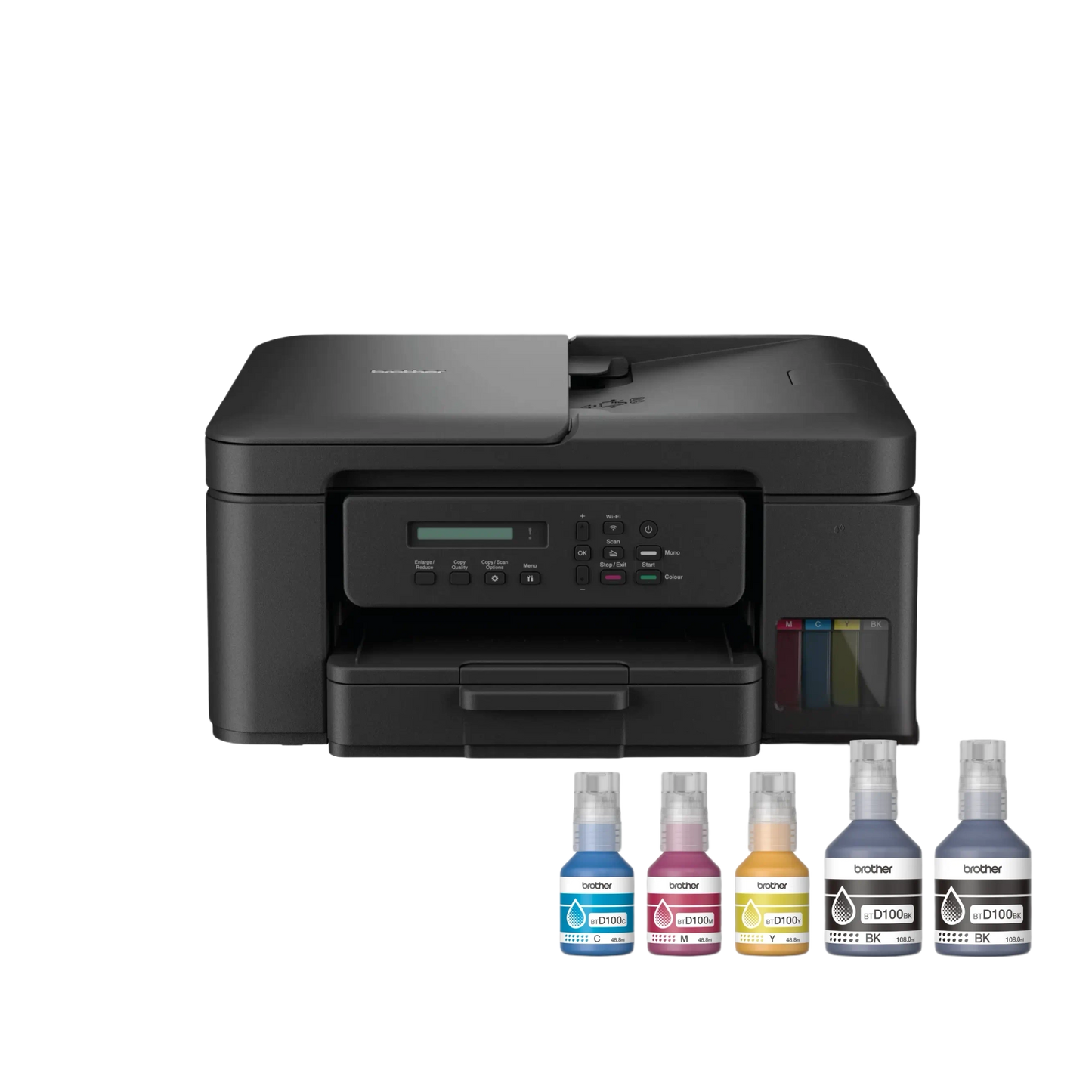 Brother DCP-T730DW Multifunction (Print Scan Copy) WiFi Auto Duplex ADF Ink Tank Printer