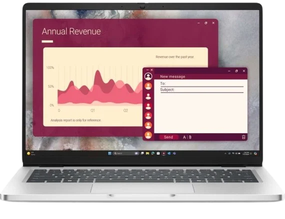 Dell Pro 16 Laptop Intel Core Ultra 7 265U vPro 16GB 512GB 14" Intel Graphics Windows 11 PRO