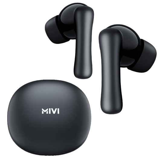 Mivi DuoPods i2 AI ENC with 45Hrs Playtime Hear Every Beat and Note in High Definition