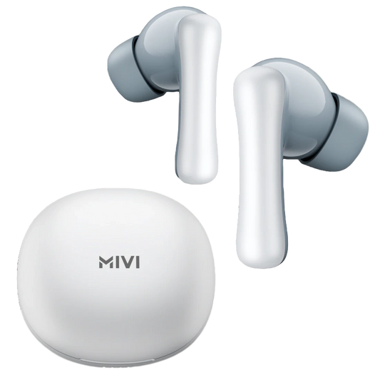 Mivi DuoPods i2 AI ENC with 45Hrs Playtime Hear Every Beat and Note in High Definition