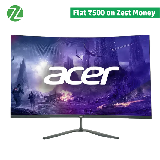 Acer ED320Q X2 31.5" Full HD 1500R Curved VA Panel LED Backlit LCD Gaming Monitor 2 x HDMI 1 x DP I Stereo Speakers I Eye Care - UM.JE0SI.201