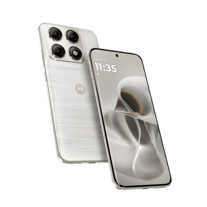 Motorola Edge 70 Pro 5G 8GB+256GB PANTONE Lily White | 6.8-inch 144Hz Extreme AMOLED | Dimensity 8500 Extreme | 50MP Camera | 6500mAh Battery | 90W TurboPower