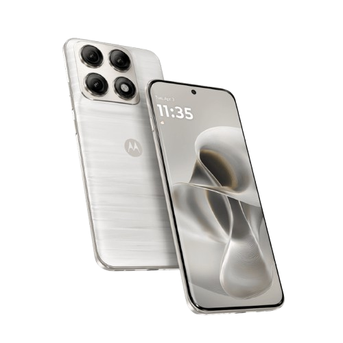 Motorola Edge 70 Pro 5G 12GB+256GB PANTONE Lily White | 6.8-inch 144Hz Extreme AMOLED | Dimensity 8500 Extreme | 50MP Triple Camera | 6500mAh Battery | 90W TurboPower