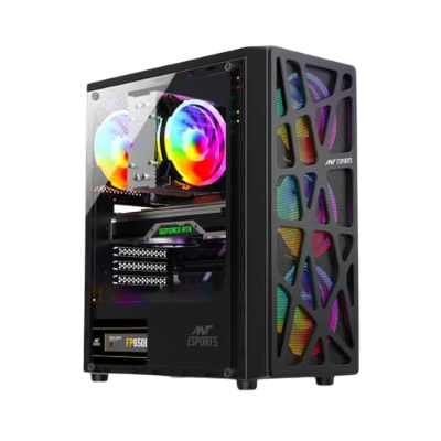 Ant Esports Elite 1100 (ATX) Mid Tower Cabinet (Black)