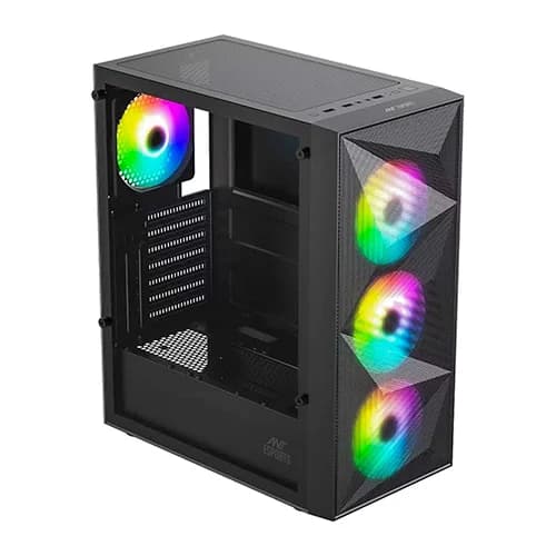 ANT Esports Elite 1200 Rainbow LED ATX Mid Tower Case