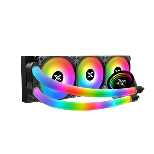 Xigmatek Neon Aqua 360 ARGB 360mm CPU Liquid Cooler (Black)