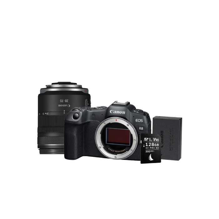 EOS R8 Body + RF 28-70mm F2.8 IS STM Combo Kit
