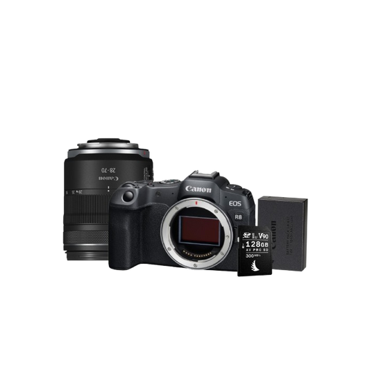 EOS R8 Body + RF 28-70mm F2.8 IS STM Combo Kit