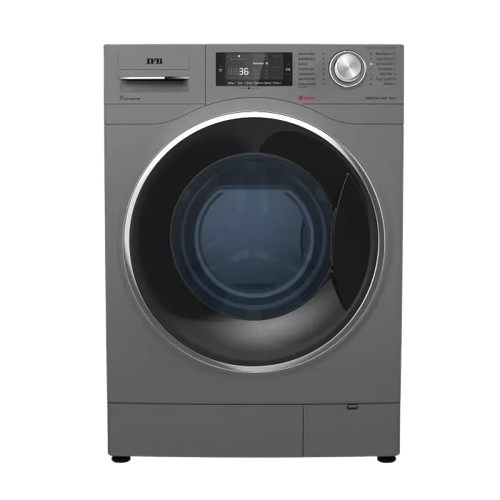 IFB ఎగ్జిక్యూటివ్ MSS ID ఫ్రంట్ లోడ్ వాషింగ్ మెషిన్ 9 కిలోలు | 1400 rpm | మెటాలిక్ సిల్వర్ 