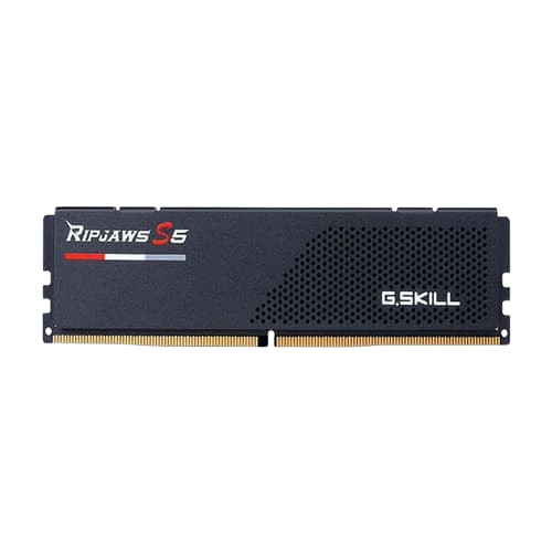 G.Skill Ripjaws S5 32GB (32GBx1) DDR5 5600MHz Desktop RAM (Matte Black)
