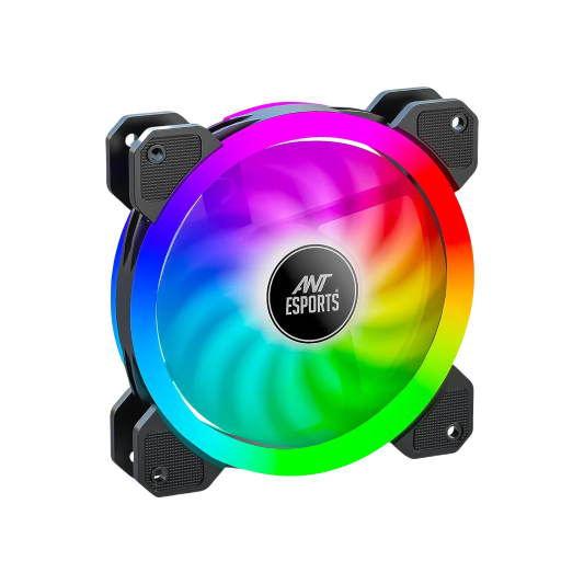 Ant Esports RGB 120mm Fan with 38 CFM Airflow