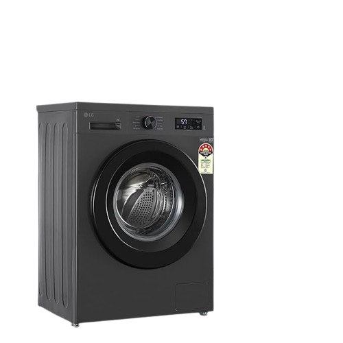 LG 7KG ఫ్రంట్ లోడ్ వాషింగ్ మెషిన్, ఇన్వర్టర్ డైరెక్ట్ డ్రైవ్, మిడిల్ బ్లాక్
