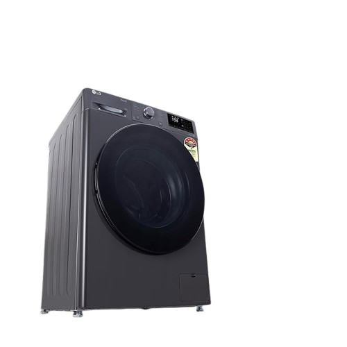 LG 9Kg ఫ్రంట్ లోడ్ వాషింగ్ మెషిన్, AI డైరెక్ట్ డ్రైవ్™, ప్లాటినం సిల్వర్