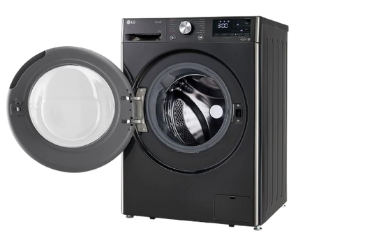LG 11Kg ఫ్రంట్ లోడ్ వాషింగ్ మెషిన్, AI డైరెక్ట్ డ్రైవ్™, బ్లాక్ VCM