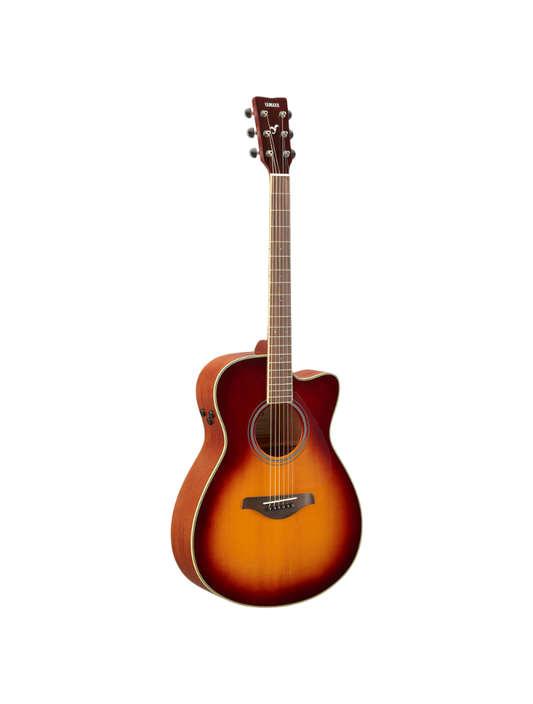 Yamaha FSC-TA Brown Sunburst Trans Acoustic Guitar