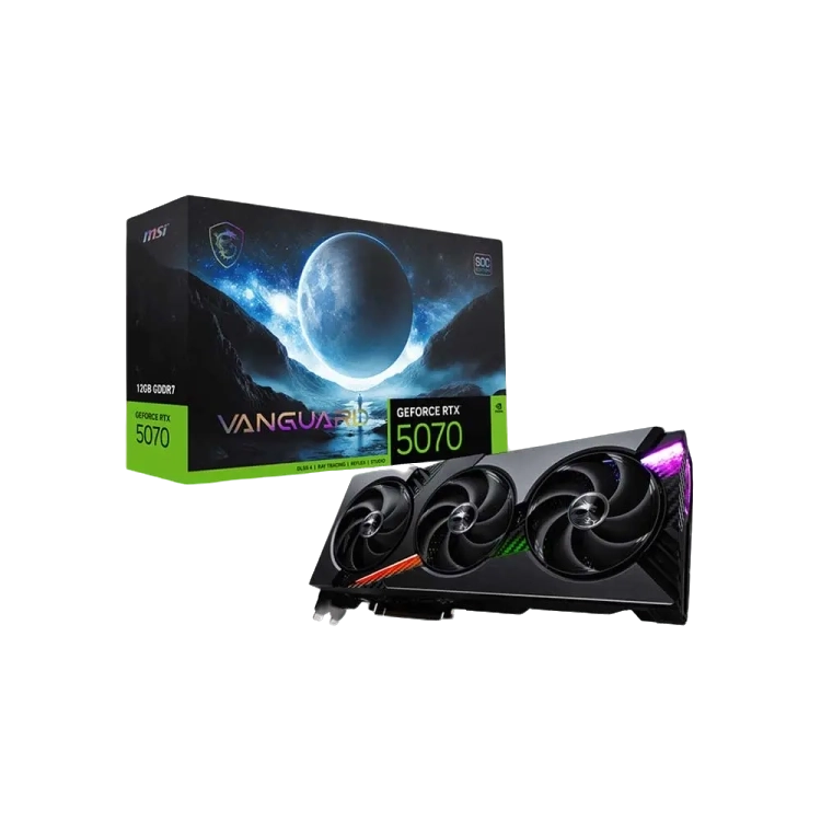 MSI RTX 5070 Vanguard SOC 12GB GDDR7 Graphics Card