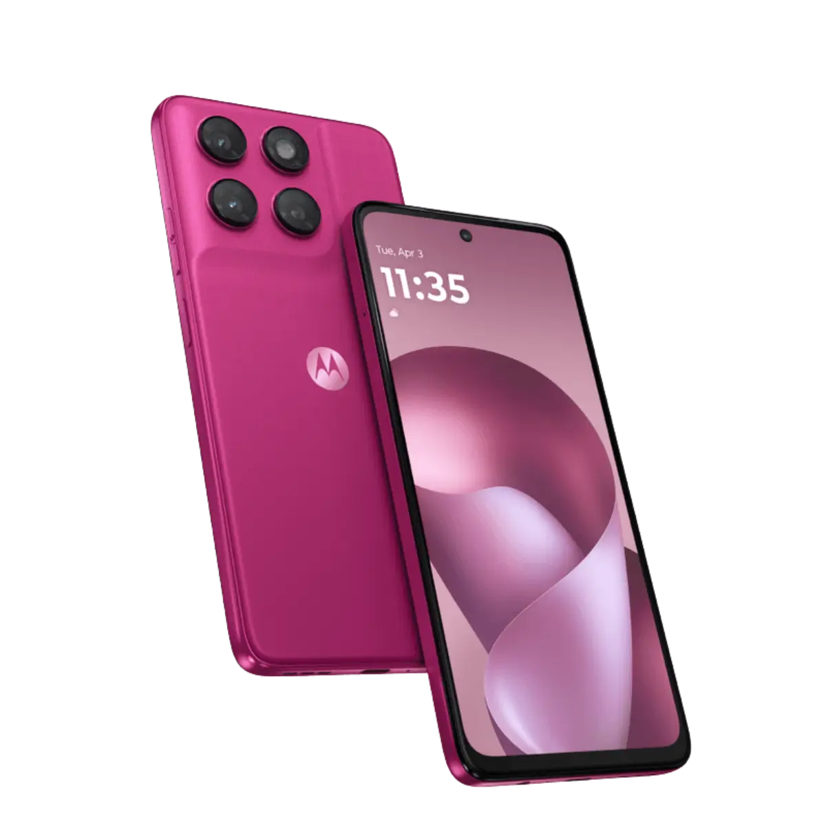 Moto G77 Power 5G 8GB+128GB PANTONE Fuchsia Red | 6.72-inch FHD+ 120Hz Display | 50MP Camera | 7000mAh Battery | 30W TurboPower Charging