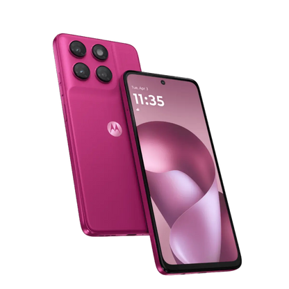 Moto G77 Power 5G 8GB+128GB PANTONE Fuchsia Red | 6.72-inch FHD+ 120Hz Display | 50MP Camera | 7000mAh Battery | 30W TurboPower Charging
