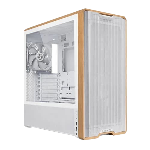 Lian Li Lancool 217 Wood White E-ATX Mid Tower Case