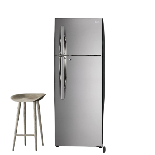 LG 308 L 3 Star Frost-Free Smart Inverter Double Door Refrigerator (GL-S322RPZX, Shiny Steel, Convertible & Multi Air Flow, 2022 Model)