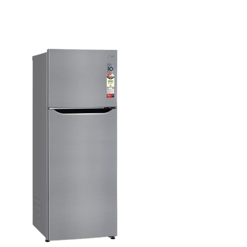 LG 288 L 2 Star Smart Inverter Frost-Free Double Door Refrigerator (2023 Model, GL-S322SPZY, Shiny Steel, Convertible & Multi Airflow Cooling)