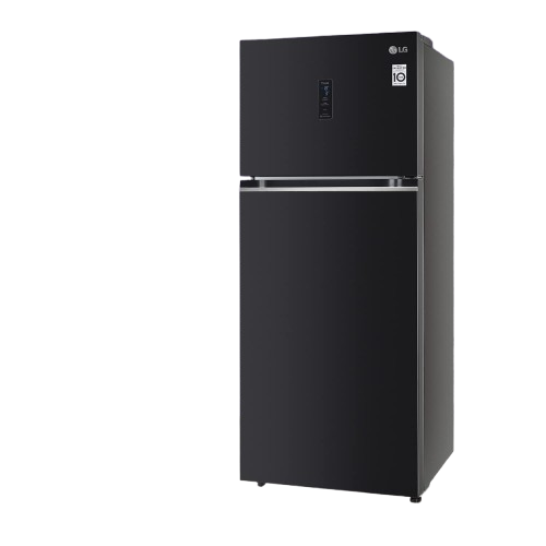 LG 423 L 3 Star Frost-Free Smart Inverter Wi-Fi Double Door Refrigerator Appliance, Multicolor