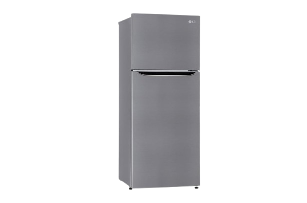 LG 446L Double Door Refrigerator with Door Cooling+, Shiny Steel Finish