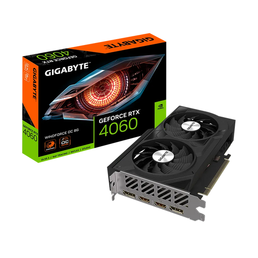 Gigabyte RTX 4060 Windforce OC 8GB Graphics Card