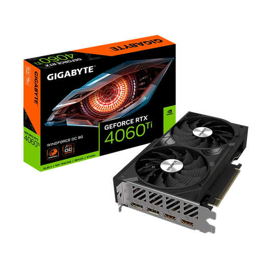 Gigabyte RTX 4060 Ti Windforce OC 8GB Graphics Card