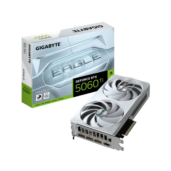 Gigabyte GeForce RTX 5060 Ti EAGLE OC ICE 16G - GV-N506TEAGLEOC ICE-16GD
