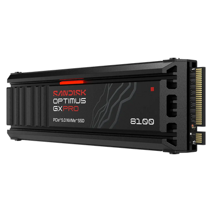 SanDisk Optimus GX PRO 8100 1TB SSD | PCIe 5.0 x4 NVMe | M.2 2280 | Up to 14,900MB/s Read | 11,000MB/s Write | 600TBW