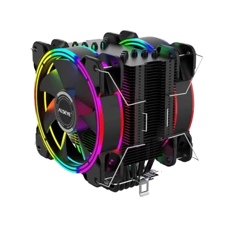 Alseye Halo H120D V2.0 PWM RGB 120mm CPU Air Cooler (Black)