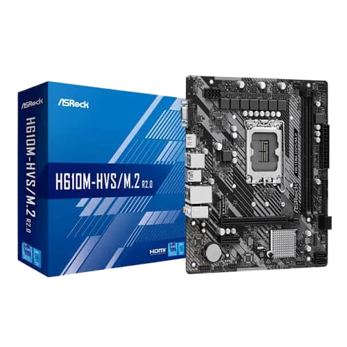ASRock H610M-HVS/M.2 R2.0 DDR4 M-ATX Motherboard