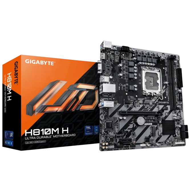 Gigabyte H810M H DDR5 LGA 1851 M-ATX Motherboard