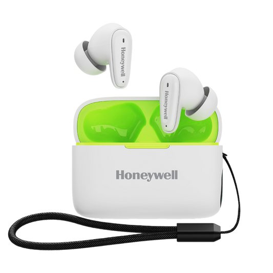 Honeywell Moxie V1100 Truly Wireless Earbuds-White