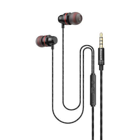 Honeywell Moxie V50 Wired Earphone- Black