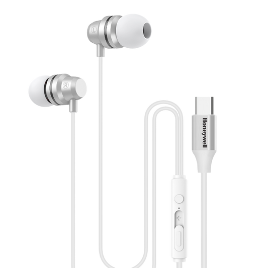 Honeywell Suono P60 Wired Earphones-White