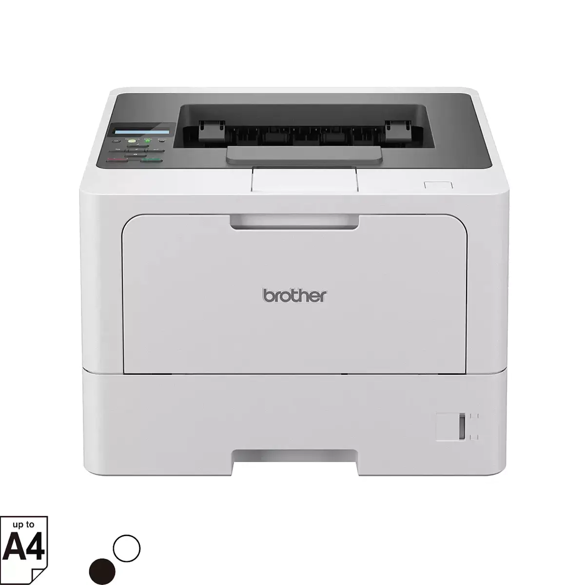 Brother HL-L5210DN Mono Laser Printer | 48ppm | Auto Duplex | Gigabit Ethernet | 250-Sheet Tray | 1GB Memory