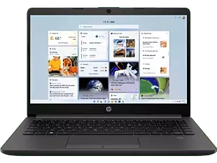 HP 240R 35.6 cm (14) G9 Business Laptop PC, Silver 13th Generation Intel Core i3 processor 8GB 512 GB  Intel UHD Graphics Windows 11 Pro - B15JNAT