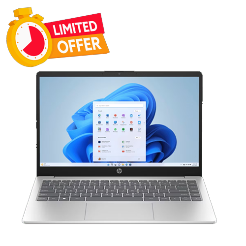 HP Laptop 14-em0104AU Silver AMD Ryzen 7 7730U 16GB 512GB SSD 14"FHD AMD Radeon 610M Windows11