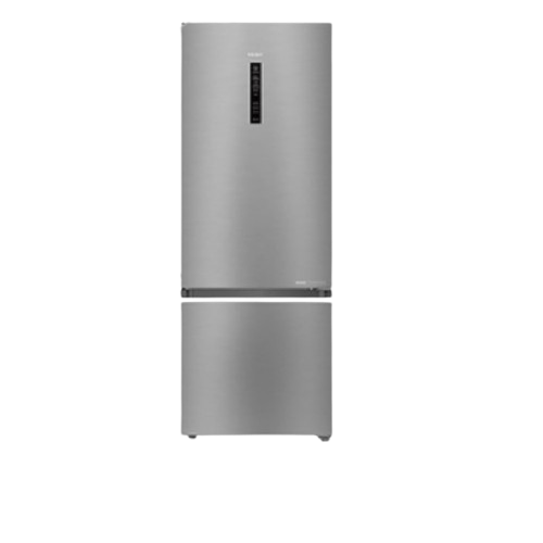 Haier 355 litres 3 Star Double Door Refrigerator, Mirror Glass HRB-4053BIS-P