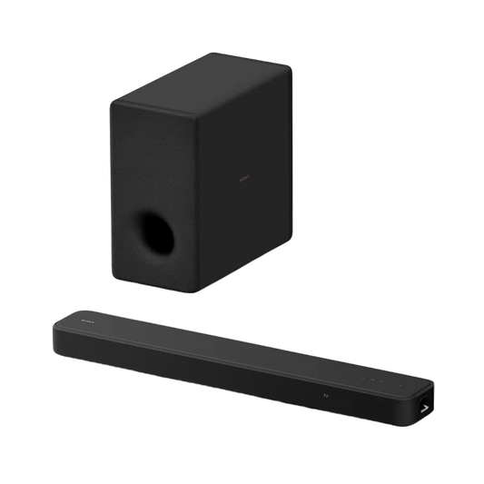 Sony HT-S2000 3.1ch Dolby Atmos Compact Soundbar Home Theatre System with Built in dual Subwoofer and SA-SW3 for powerfull deep bass ( Dolby Atmos/DTSX, Bluetooth Connectivity, HDMI,Optical,HEC App)