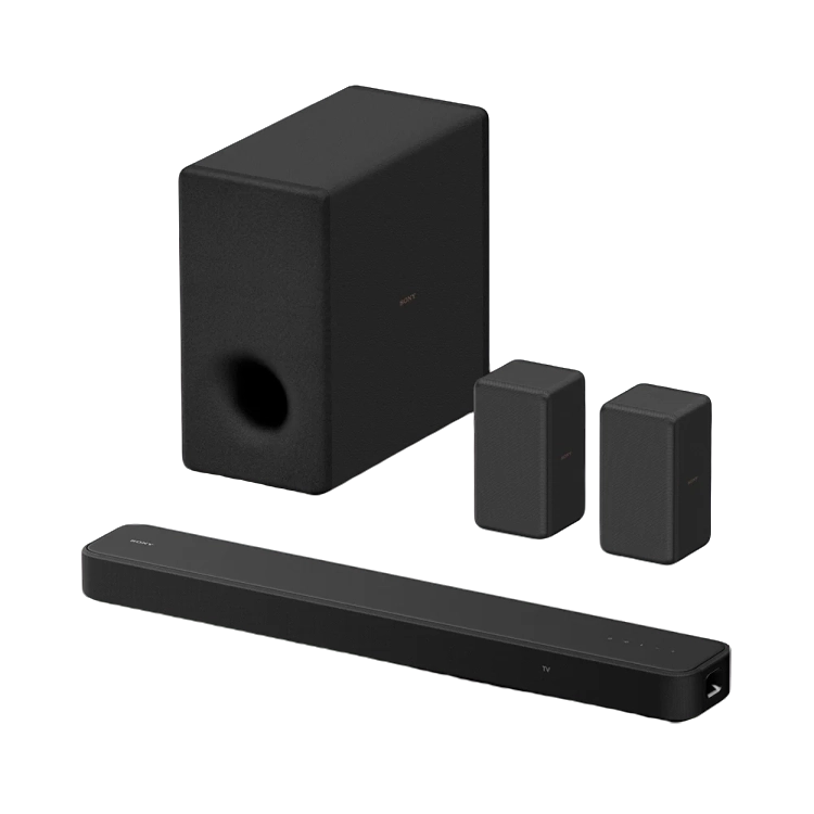 Sony HT-S2000 5.1ch Dolby Atmos Compact Soundbar Home Theatre System with SA-SW3 wireless Subwoofer and SA-RS3S rear speaker( Dolby Atmos/DTSX, Bluetooth Connectivity, HDMI, Optical, HEC App Control)