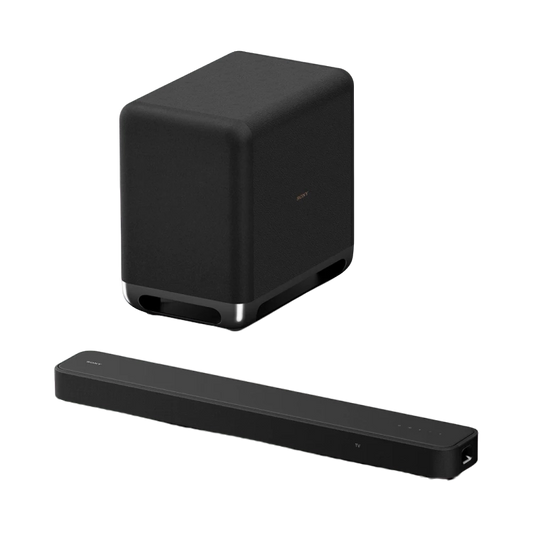 Sony HT-S2000 3.1ch Dolby Atmos Compact Soundbar Home Theatre System with Built in dual Subwoofer and SA-SW5 for powerfull deep bass ( Dolby Atmos/DTSX, Bluetooth Connectivity, HDMI, Optical, HEC App)
